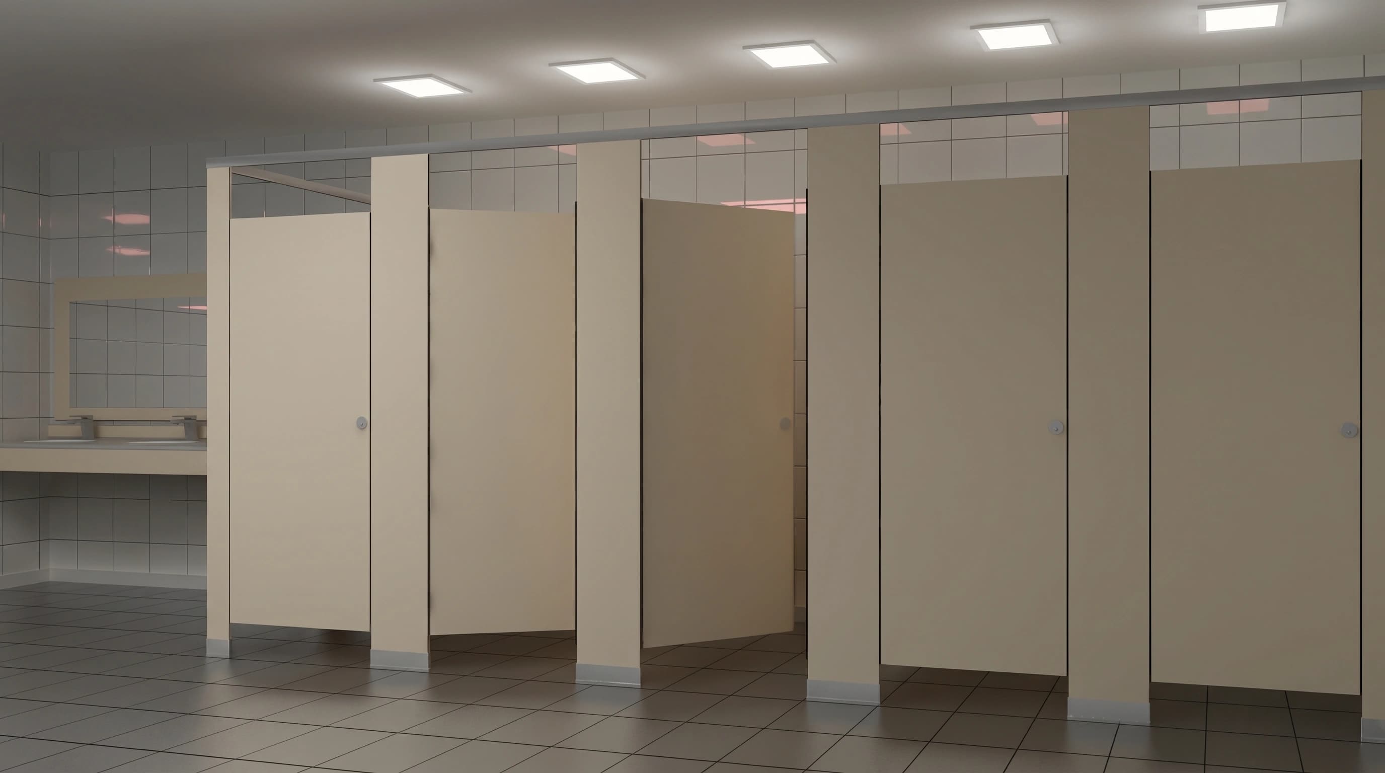 Yüksek WC Kabinleri
