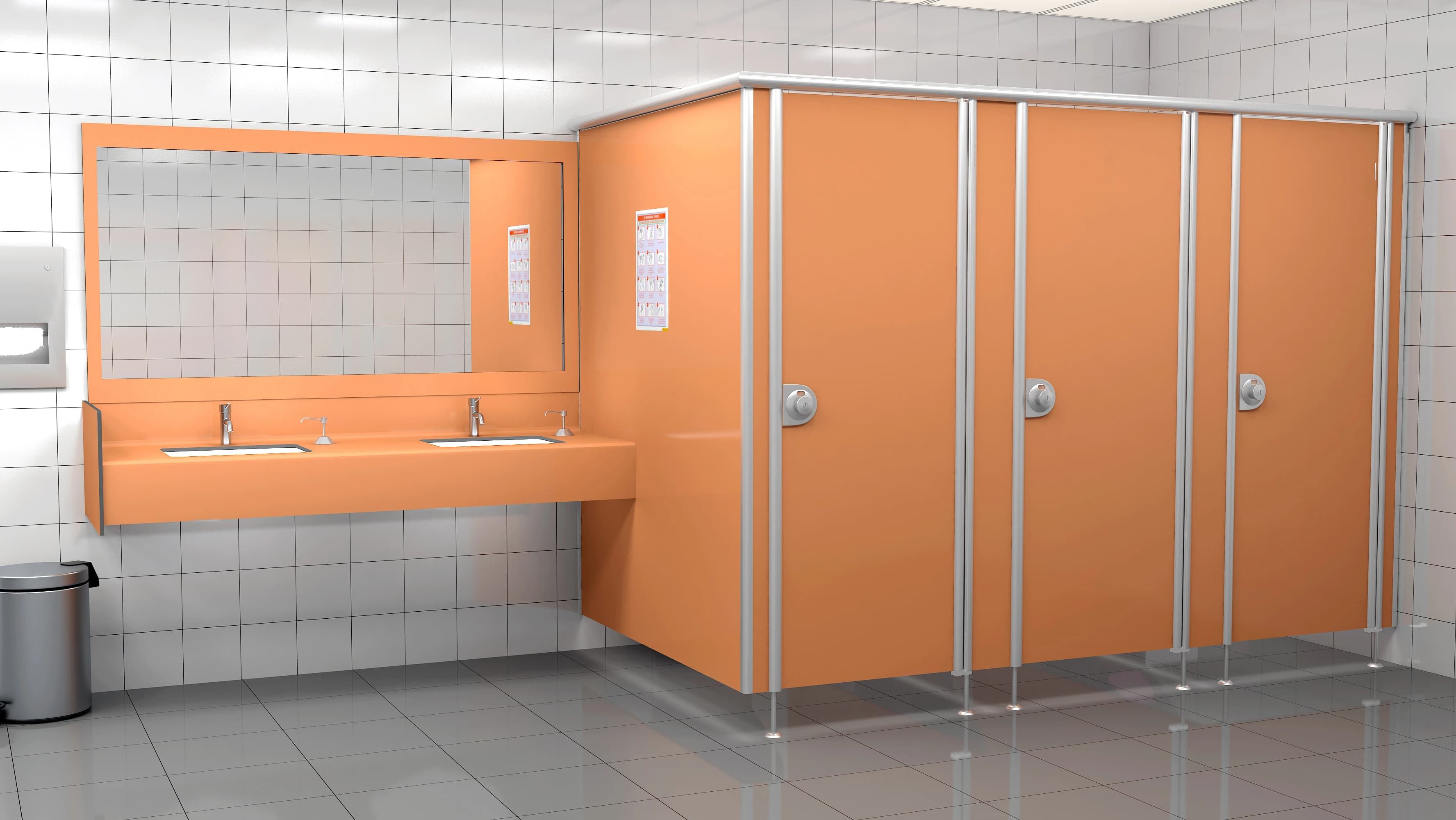 Standart WC Kabinleri