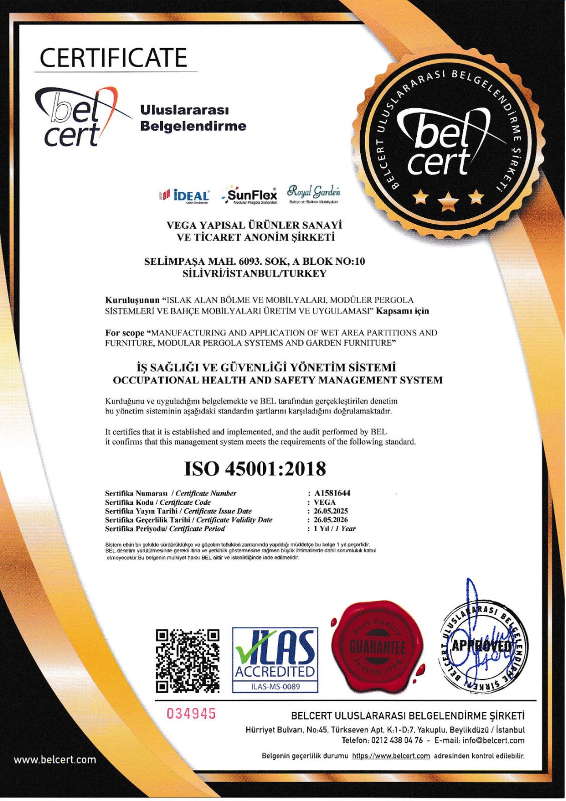 ISO 45001:2018