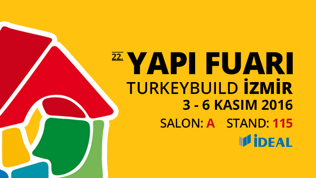İdeal Kabin 22. İzmir Yapı Fuarı’nda!