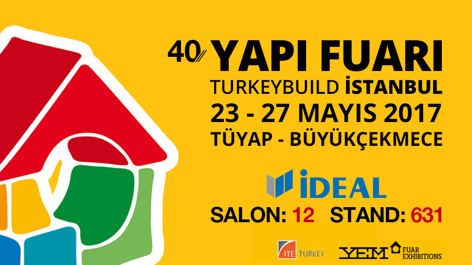 İdeal Kabin 40. Yapı Fuarı’nda!